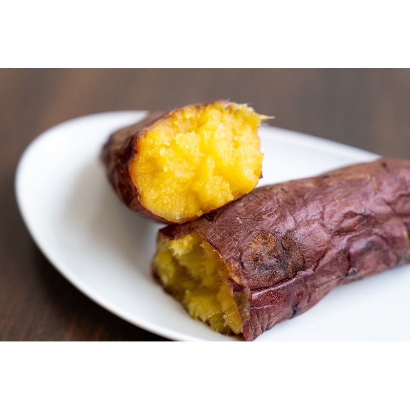 【予約：2025年11月中旬から順次発送】緑夢ファームのオホーツクシルクを使用した 冷凍 焼きいも 2kg ( さつまいも さつま芋 焼き芋 大学芋 冷凍 )【218-0002】