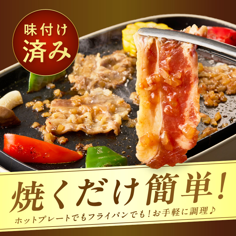  北見市産玉ねぎ使用 味付け牛肉 醤油タレ 300g×2個 ( 肉 牛肉 たまねぎ タマネギ 焼肉 )【224-0060】