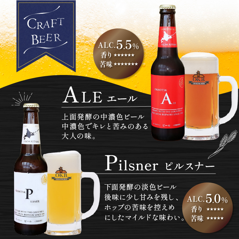 《14営業日以内に発送》オホーツクビールバラエティ 12本セット ( 地ビール ケルシュ オホーツクビール 飲料 お酒 ビール 瓶ビール )【028-0060】