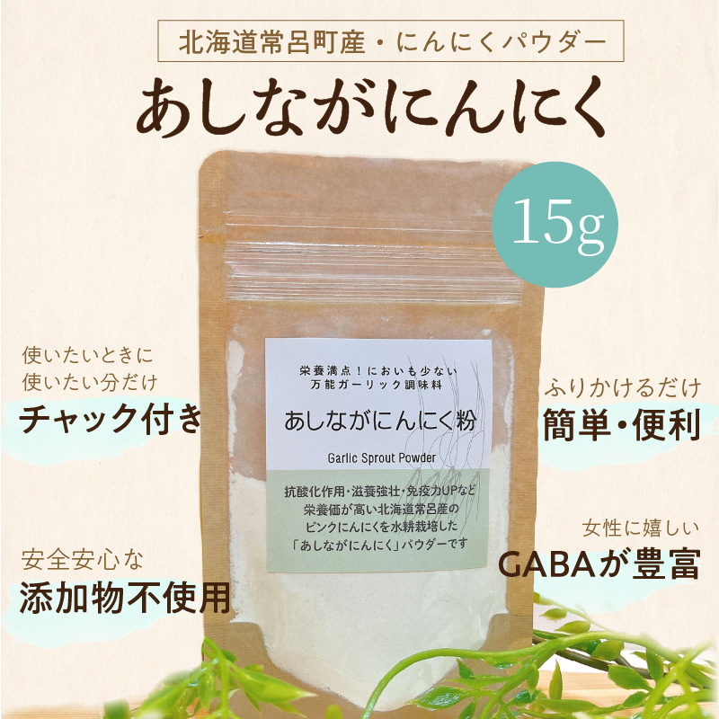 【予約：2025年2月上旬から順次発送】万能ガーリック調味料♪あしながにんにく粉 1袋 ( 万能調味料 にんにく 産地直送 調味料 ニンニク )【143-0001-2025】