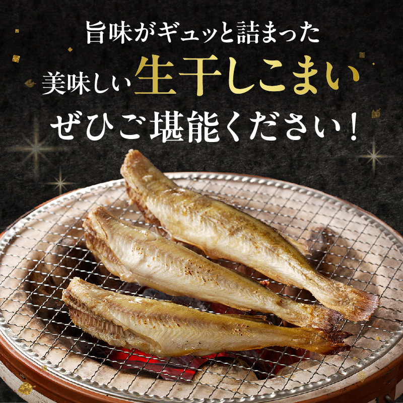 《14営業日以内に発送》北海道産 生干しこまい 1kg×2箱 ( 干物 おつまみ コマイ 2キロ 2箱 海鮮 魚介 加工品 加工食品 干しこまい 魚 生干し 北海道 こまい )【035-0007】