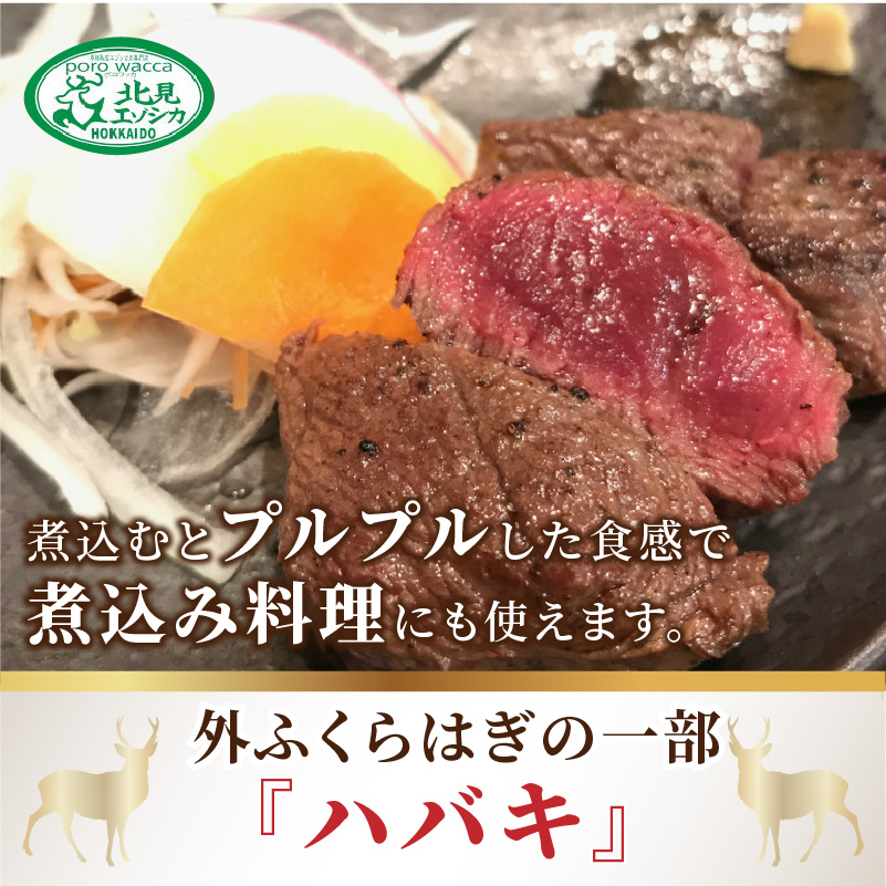 北見エゾシカ 熟成肉山の恵みセット ( 肉類 肉 国産 鹿肉 熟成 セット 詰め合わせ 骨付き ロース しんたま 内もも ステーキカット肉 ハバキカット ハツ ヒレ ステーキ用スライス )【025-0030】