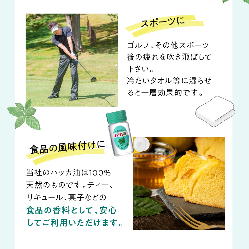 ハッカ油スプレー11.5ml 1本と詰替リフィル1本 ( ミント スプレー 消臭スプレー 携帯用 詰替え 薄荷 消臭 リフィル 爽快 アロマオイル 天然由来 マスク ハンカチ 爽快感 キャンプ ゴルフ 釣り アウトドア )【007-0047】