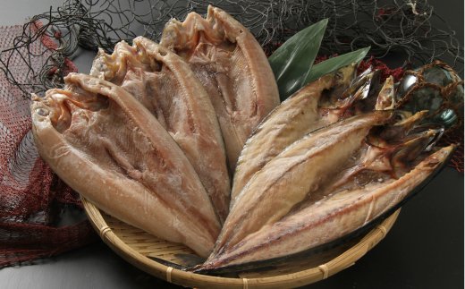 開きほっけ・開きサバ 焼き魚セット ( ほっけ ホッケ さば 鯖 魚 魚介類 海の幸 セット 贈答 お中元 お歳暮 )【094-0090】