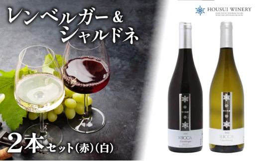 北海道岩見沢市の風土を生かした宝水ワイナリー「雪の系譜」ワイン２本セット（赤・白）【31103】