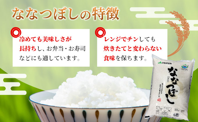令和7年産「15年連続最高評価特A獲得」岩見沢米「ななつぼし」北海道一の米処“岩見沢”の自信作！【20kg（5kg×4ヶ月）】【定期便】