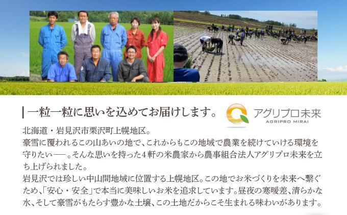 令和7年産 アグリプロ未来のゆめぴりか 10kg(5kg×2袋)【a178-002】北海道 岩見沢市 北海道産 お米 米 精米 白米 ご飯 ごはん