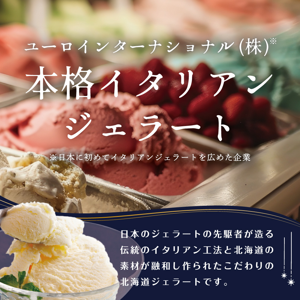STELLA CIELO 北海道ジェラート4個 濃厚 | 北海道ミルク チョコラータ 北海道クリームチーズ 北海道恵比寿かぼちゃ