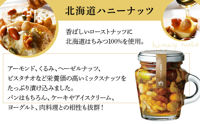 北海道パンケーキミックス・ハニーナッツ・ジャムセット（PESH-04）【07108】