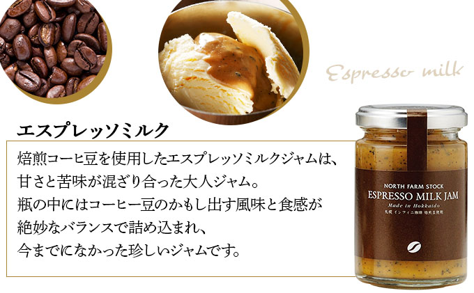 北海道４種のミルクジャムセット（JJE-04）【07120】