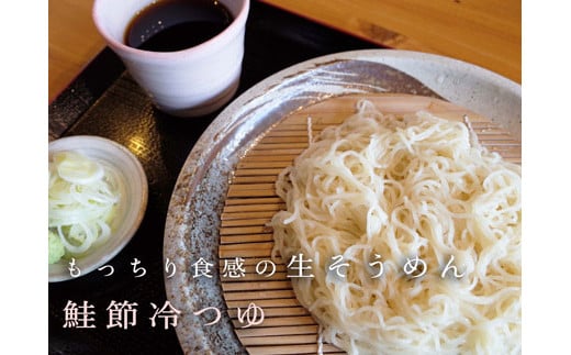 これぞ本物の生の味!元祖生そうめん4食×3箱（鮭節冷つゆ味×12）【16110】