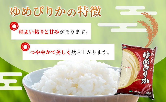 令和6年産 北海道一の米処“岩見沢”の自信作! ななつぼし5kg＆ゆめぴりか5kg×2回 合計20kg ※定期便【11104】