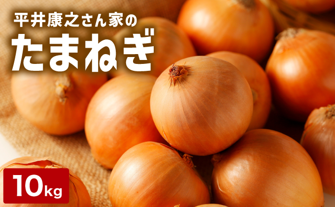 岩見沢産「平井康之さん家のたまねぎ」M玉 10kg【食絶景北海道×ゼ ロカーボンアワード2024 奨励賞『オニオンスナック オニカ』で使用】たまねぎ 玉葱 タマネギ 産地 まとめ買い 贈り物 甘い 野菜 北海道 送料無料