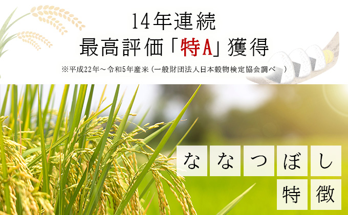 令和7年産！ファーム坂口の特別栽培米 ななつぼし玄米 10kg (5kg×2袋)
