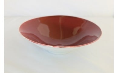 【JALふるさと納税限定】辰砂釉の陶芸作品「鉢」【18112】