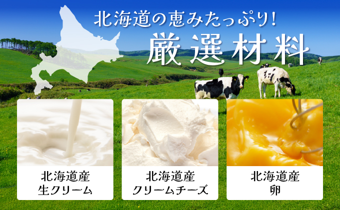 【岩見沢市のカフェが手がけた逸品】北海道バスクチーズケーキ【45101】