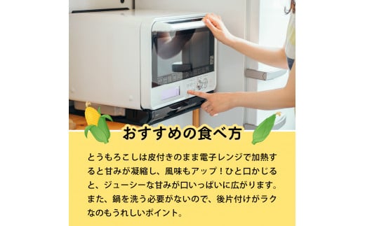 ≪先行予約≫ 市場の目利き 北海道岩見沢産とうもろこし「恵味 2L 10本」