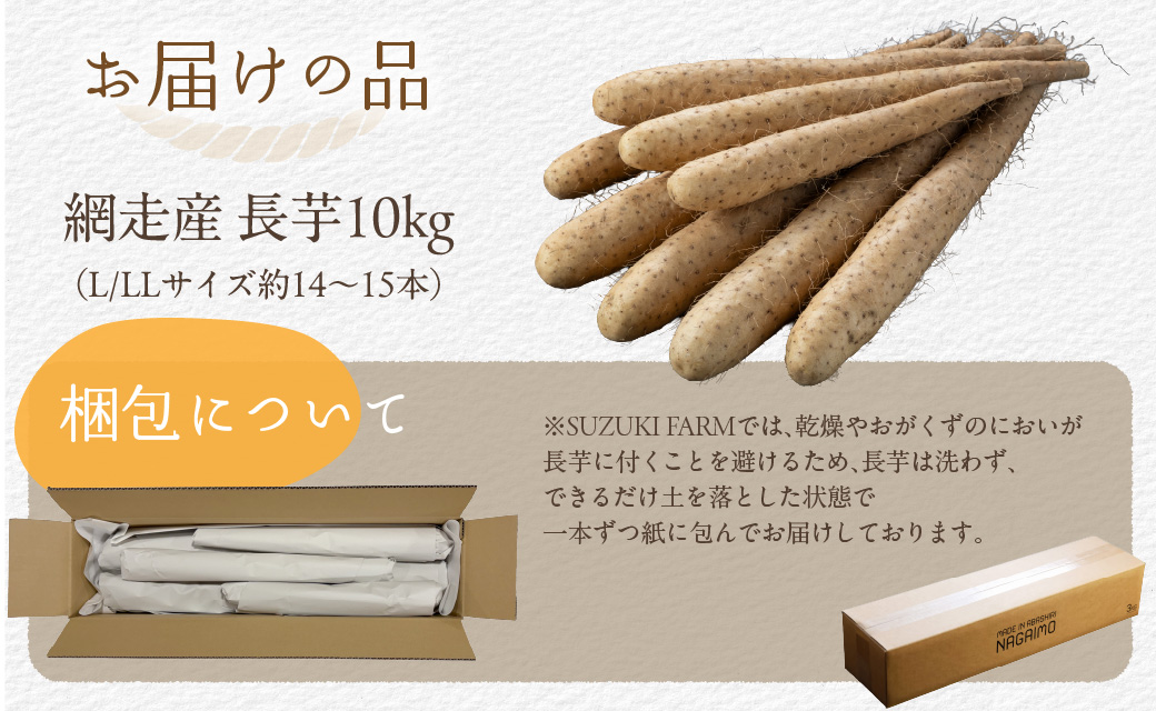 長芋 10kg ABBX003