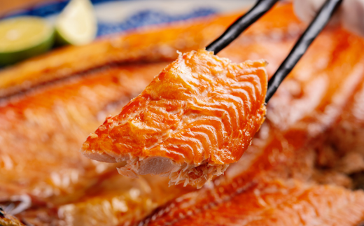 桜ます一夜干し大サイズ4枚セット（網走加工） ABB143