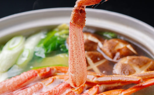 【訳あり】北海道産 冷凍生オオズワイガニポーション15〜30本 600g（300g×2） ABR020 | かに カニ 蟹 ズワイガニ ずわい蟹