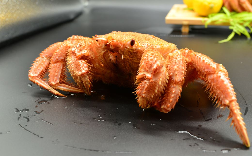 【先行予約】茹で毛蟹・茹でズワイ蟹2尾で約1.5kg冷蔵便届け（2026年4月下旬より順次発送） ABAO114 