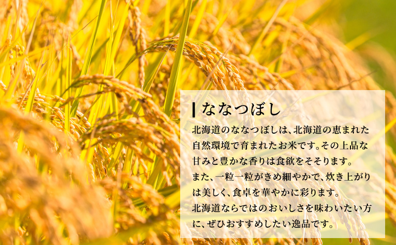 白米 北海道産 うるち米 ななつぼし 5kg 米 精米 お米 おこめ コメ ご飯 ごはん JA南るもい 北海道 留萌 留萌市