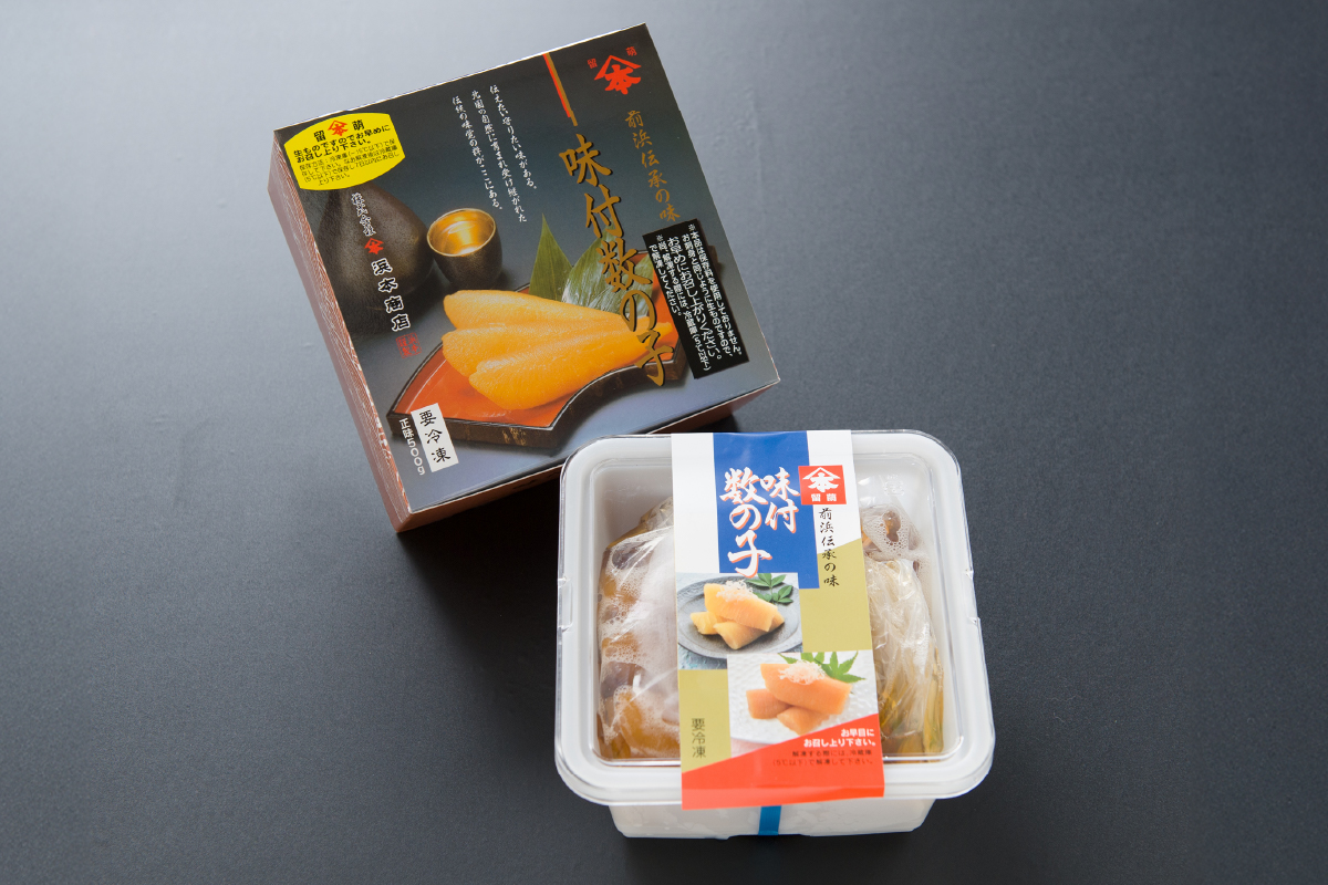 味付数の子（黒醤油ベース）500g　数の子　にしん　海鮮　おせち　お正月　ごはんのお供　高級　魚卵　R010-001