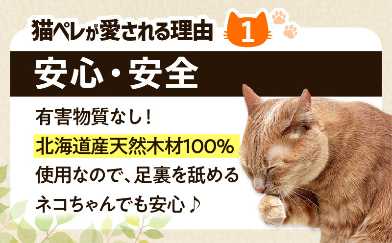 【5営業日以内に発送】【猫砂 ネコペレ 5kg×2箱】木質ペレット 家タイプ　T008-003