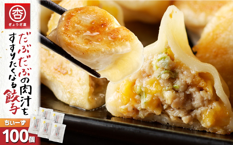 だぶだぶの肉汁をすすりたくなる餃子ちぃーず 100個　T060-004