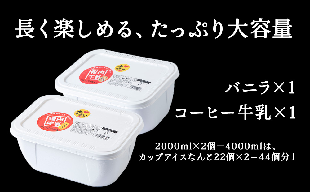 ãæ¥åçšãçšå
çä¹³ã¢ã€ã¹ã¯ãªãŒã 2000mlããã©Ãã³ãŒããŒçä¹³2åã»ãã