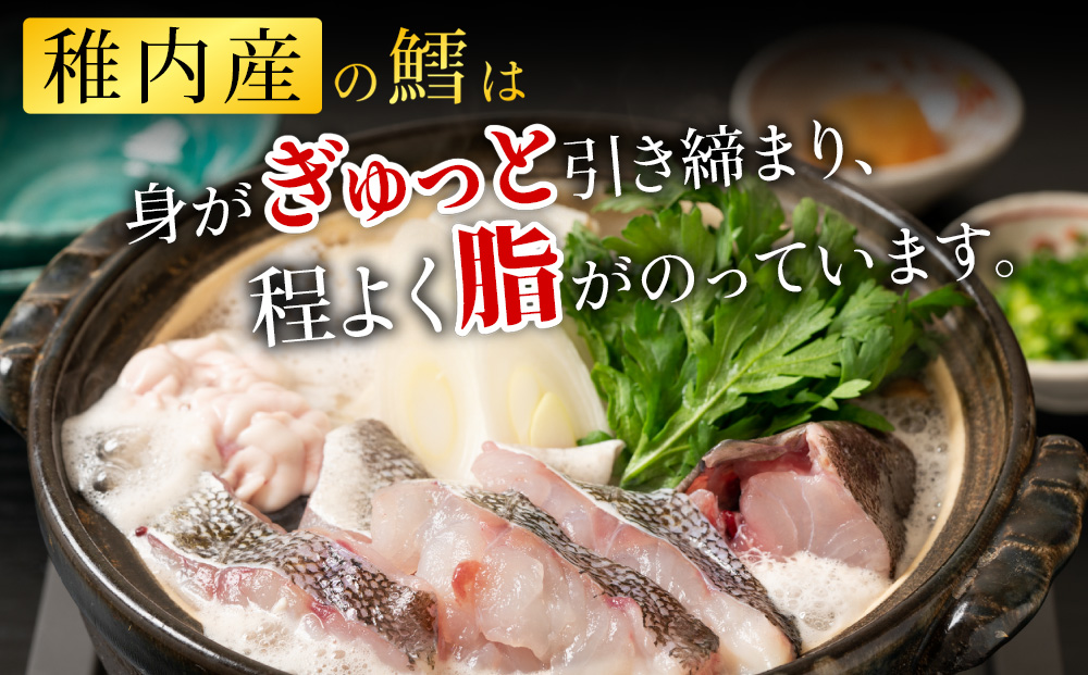 稚内産 鱈（たら）半身　約2kg（1kg前後×2パック）