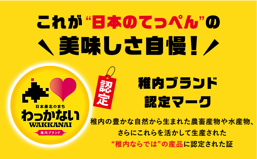 【稚内ブランド認定品】宗谷岬牧場のハンバーグ　120g4枚入×3箱（合計12枚）