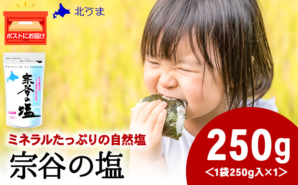 宗谷の塩250g×1袋