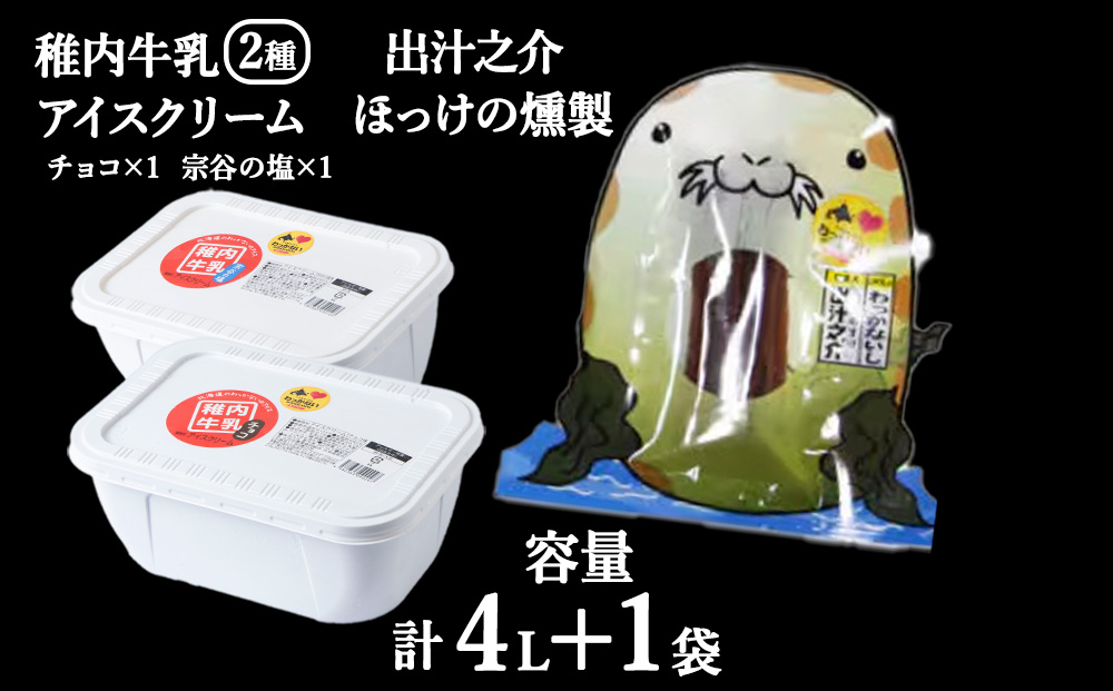 ãæ¥åçšãçšå
çä¹³ ã¢ã€ã¹ã¯ãªãŒã 2LÃ2åïŒå®è°·ã®å¡© & ãã§ã³ã¬ãŒãïŒãš çå³