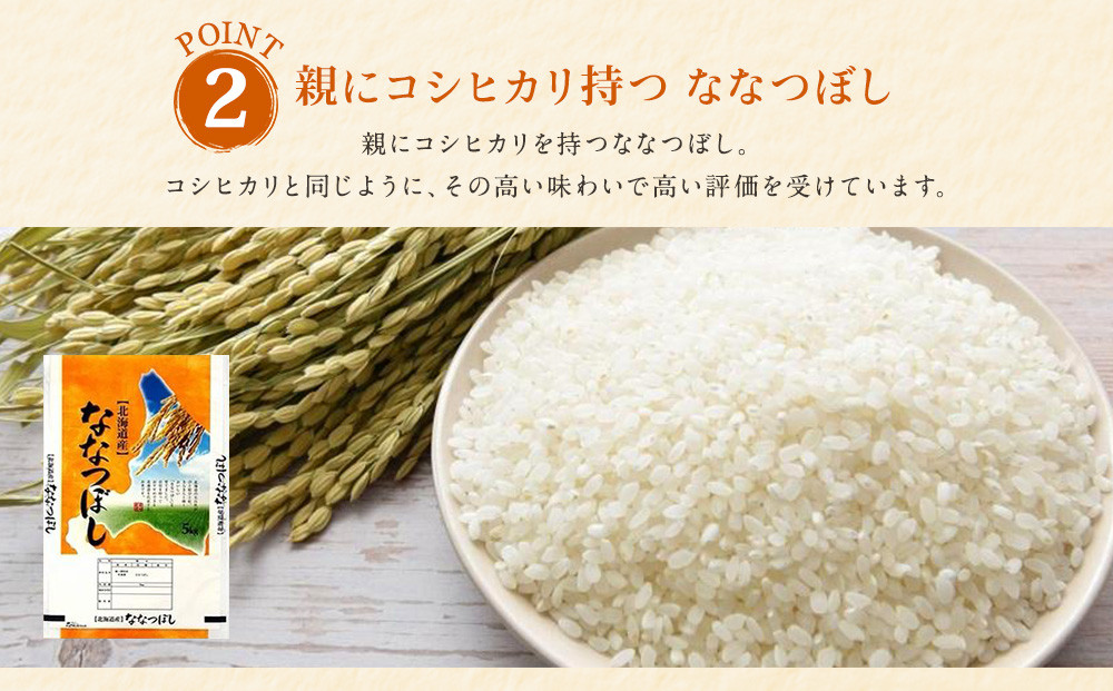 【特Aランク】令和7年北海道産ゆめぴりか・ななつぼし食べ比べセット１０ｋｇ（各５ｋｇ） ●