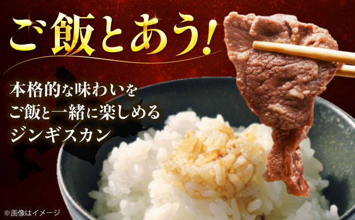 【3回定期便/毎月】味付きジンギスカン 1.6kg（800g×2パック）  | ラム ラム肉 羊肉 仔羊 北海道 | ストレイシープ [BOAP018]