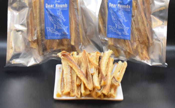 愛犬・愛猫用おやつ 鱈 スティックジャーキー 計400g（200g×2個）| ペットフード ペット用 ジャーキー ドッグフード おやつ | Dear Hounds [BOAE035]