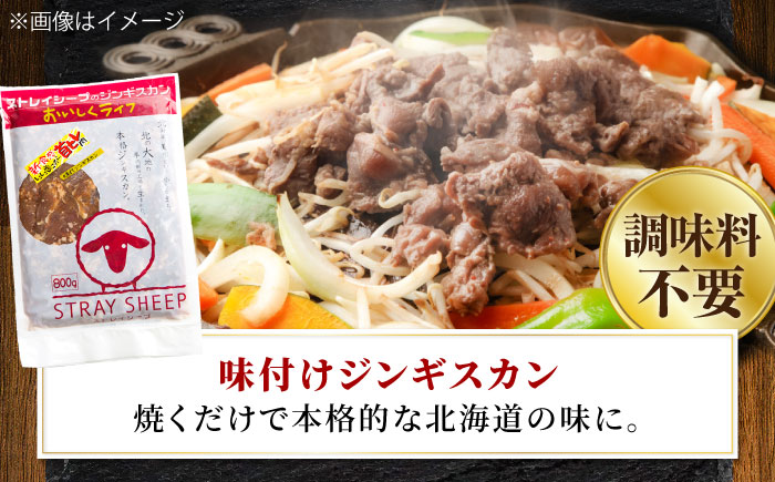 【3回定期便/隔月】ラム肉 3種 計2.6kg  | ラム ラム肉 羊肉 仔羊 北海道 | ストレイシープ [BOAP021]
