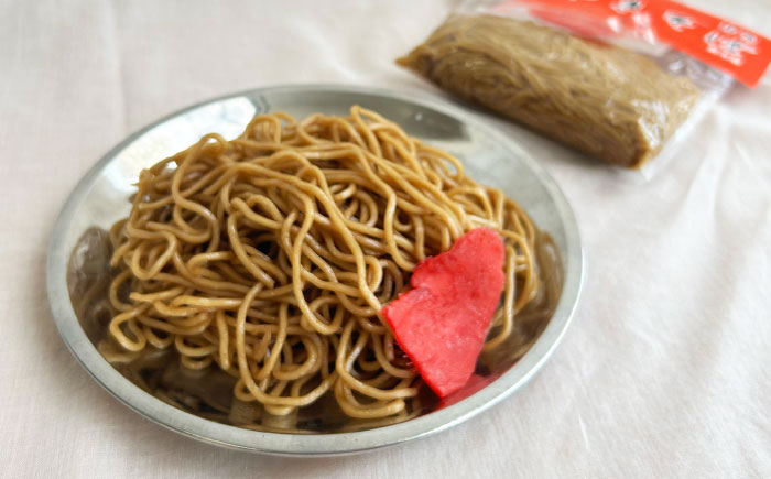 【TVで紹介】 角屋 袋入り焼きそば 2種セット（ソース・塩）計20袋 | 焼きそば ヤキソバ ソウルフード 食べ比べ 北海道 | 有限会社角屋 [BOCA004]