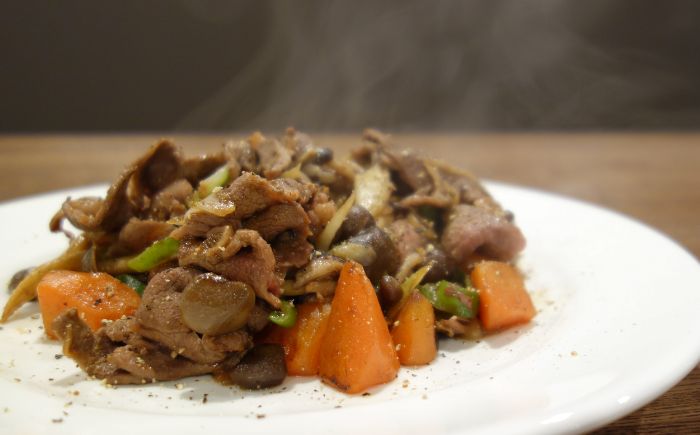 エゾシカ肉 ロールスライス 1.2kg (400g×3パック) | 鹿肉 スライス 薄切り ジビエ 小分け | 株式会社Mt. [BOAX006]