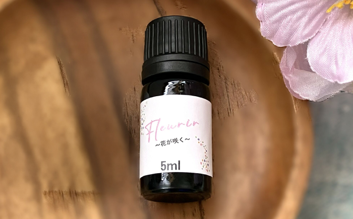 Fleurir 〜花が咲く〜 ブレンドアロマオイル 1本 | アロマ アロマオイル 香り コスメ リラックス 癒しグッズ | B-tria Spica [BOAC002]