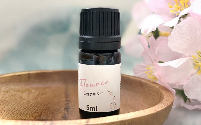 Fleurir 〜花が咲く〜 ブレンドアロマオイル 1本 | アロマ アロマオイル 香り コスメ リラックス 癒しグッズ | B-tria Spica [BOAC002]