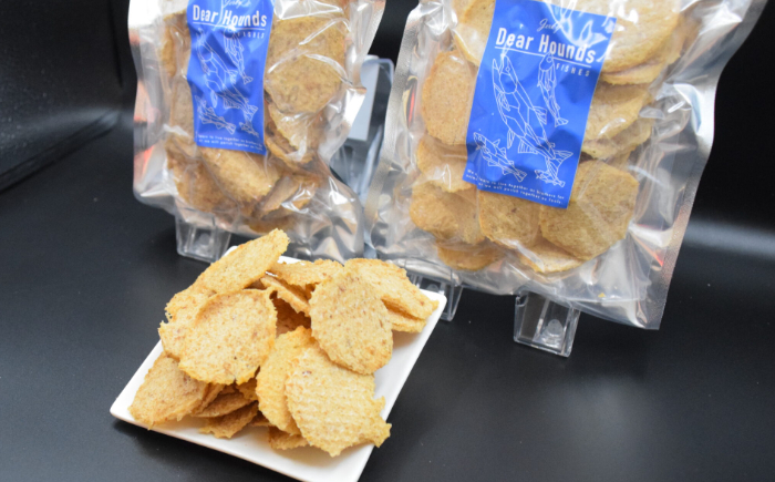愛犬・愛猫用おやつ 鱈 コインチップジャーキー 計400g（200g×2個）| ペットフード ペット用 ジャーキー ドッグフード おやつ | Dear Hounds [BOAE037]