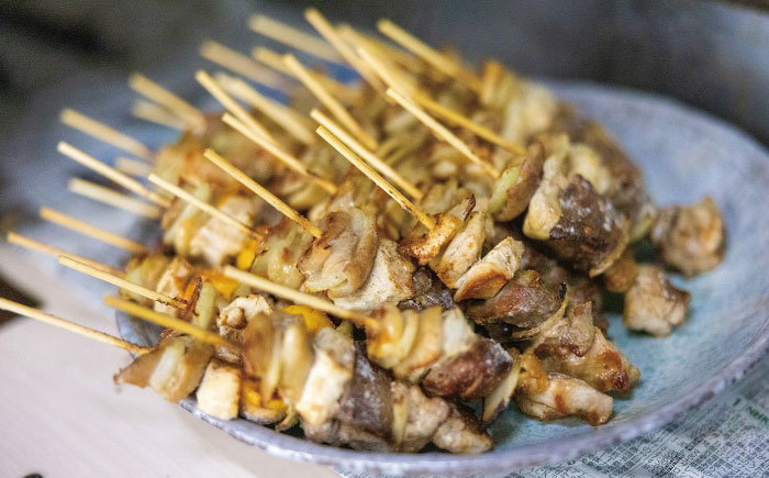 元祖美唄やきとり 福よしCセット  | 焼き鳥 蕎麦 セット もつ串 北海道 | 元祖美唄やきとり 福よし [BOBJ003]