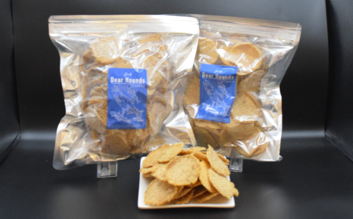 愛犬・愛猫用おやつ 鱈 コインチップジャーキー 計400g（200g×2個）| ペットフード ペット用 ジャーキー ドッグフード おやつ | Dear Hounds [BOAE037]