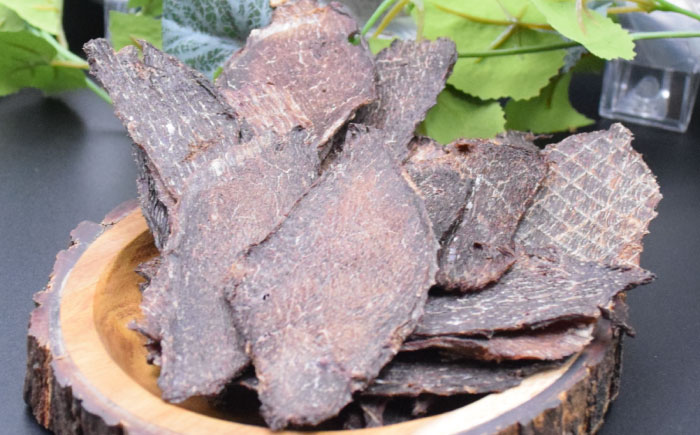 愛犬・愛猫用おやつ 蝦夷鹿 スライス ジャーキー 計200g（100g×2個）| ペットフード ペット用 ジャーキー ドッグフード おやつ | Dear Hounds [BOAE023]