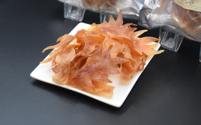 愛犬・愛猫用おやつ 北海道産鶏冠ジャーキー 計200g （100g×2個） | ペットフード ペット用 ジャーキー ドッグフード おやつ  とさか トサカ | Dear Hounds [BOAE040]