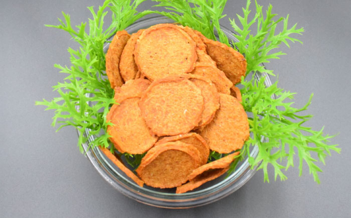 愛犬・愛猫用おやつ 鮭 コインチップ ジャーキー 計200g（100g×2個） | ペットフード ペット用 ジャーキー ドッグフード おやつ | Dear Hounds [BOAE021]