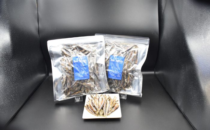 愛犬・愛猫用おやつ 北海道産 ワカサギジャーキー 計400g（200g×2個）| ペットフード ペット用 ジャーキー ドッグフード おやつ | Dear Hounds [BOAE033]