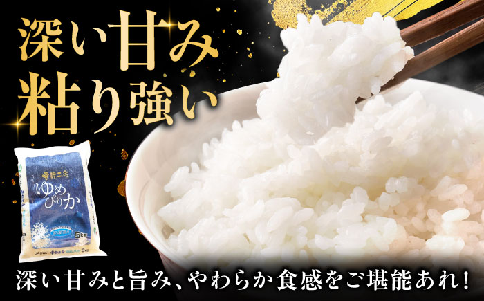 【3回定期便】雪蔵工房 ゆめぴりか 5kg | 精米 お米 米 北海道 北海道米 | JAびばい [BOAF016]